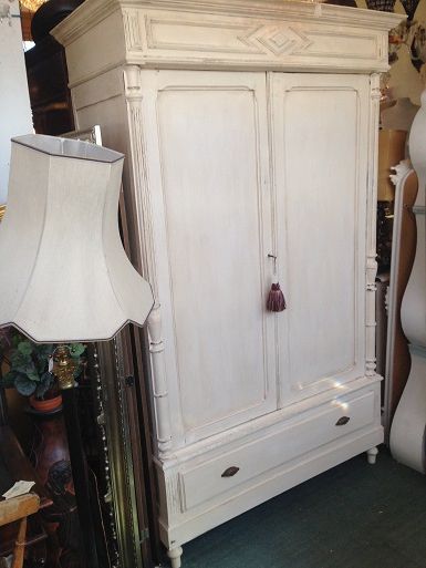 Antique White Wardrobe – The Conservatory Pertaining To Antique White Wardrobes (View 6 of 20)