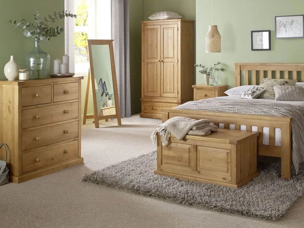 Archers Langdale 2 Door Pine Wooden Small Childrens Wardrobe For Kids Pine Wardrobes (View 6 of 20)