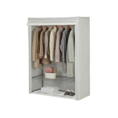 Argos Product Support For Argos Home Double Heavy Duty Wardrobe – White  (460/9830) With Argos Double Rail Wardrobes (View 4 of 20)