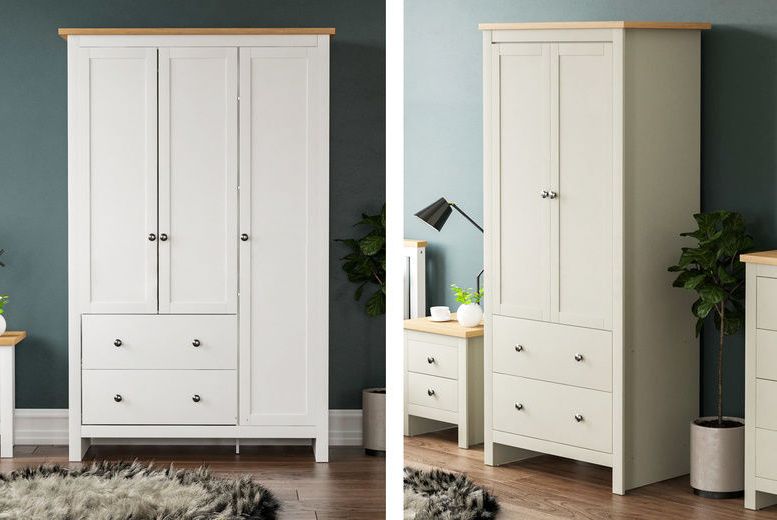 Arlington 2 Or 3 Door Wardrobe Offer – Wowcher For Marks And Spencer Wardrobes (Gallery 7 of 20)