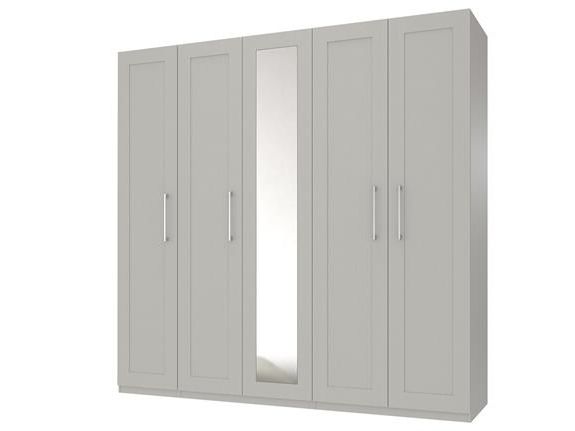 Bedroom | Alpha | Tall 5 Door Wardrobe | Buy At Stokers Fine Furniture  Southport,chester And Ormskirk Throughout 5 Door Wardrobes (View 3 of 20)