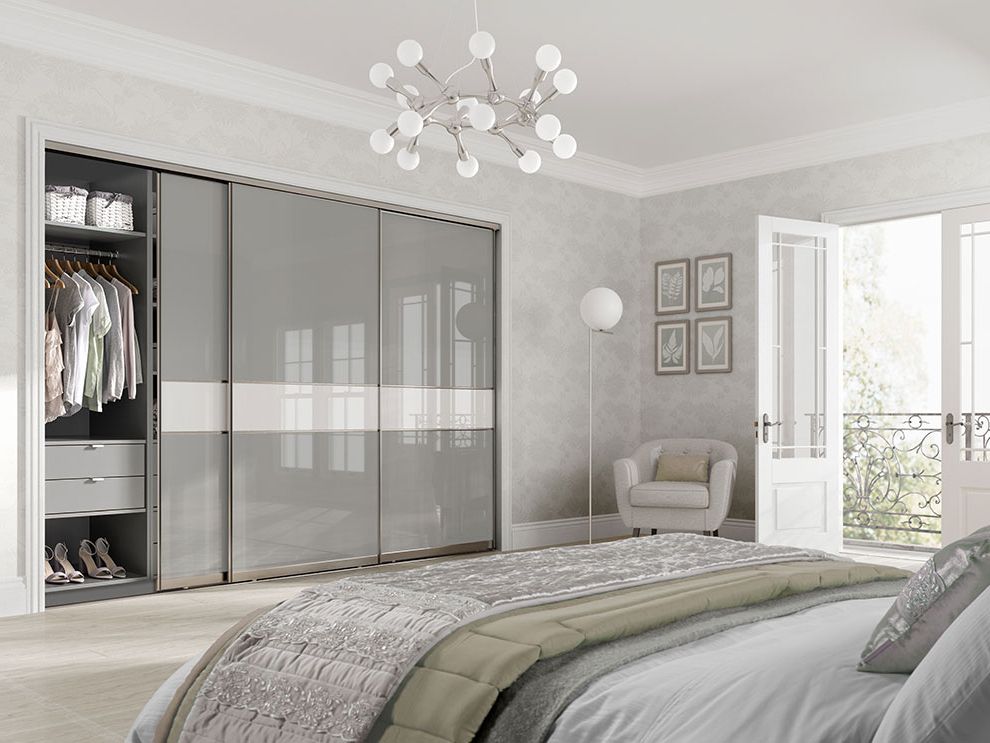 Bedroom Inspiration | Wardrobe & Storage Ideas | Dream Doors For Grey Wardrobes (View 9 of 20)