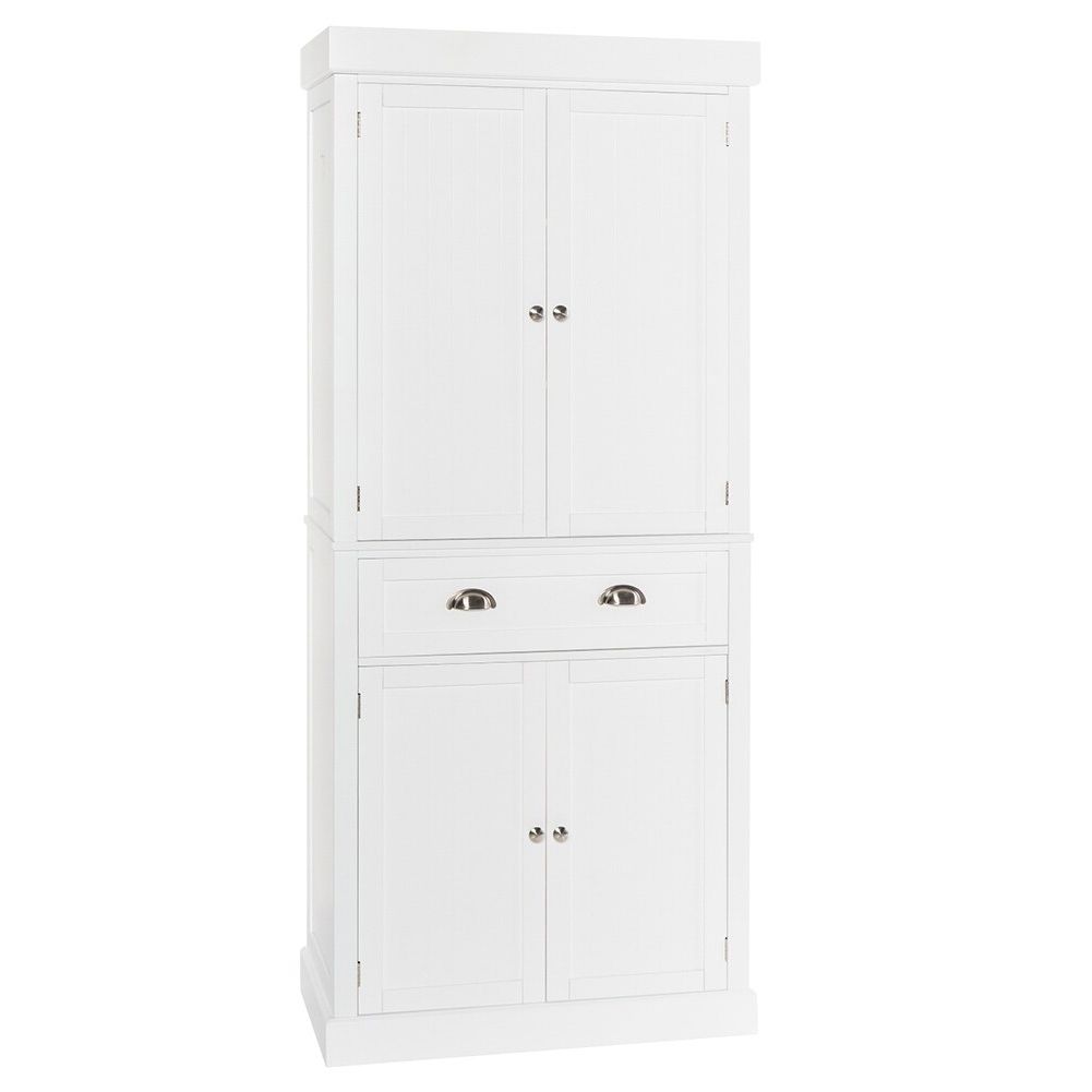 Bedroom Wardrobes,single Drawer Double Door Storage Cabinet White – Bed  Bath & Beyond – 33832961 For White Single Door Wardrobes (Gallery 9 of 20)
