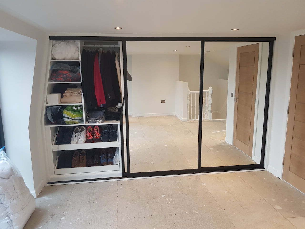 Bespoke Black Sliding Door Wardrobes, Mirrored And Gloss Fitted Designs  London With Black Sliding Wardrobes (Gallery 3 of 20)