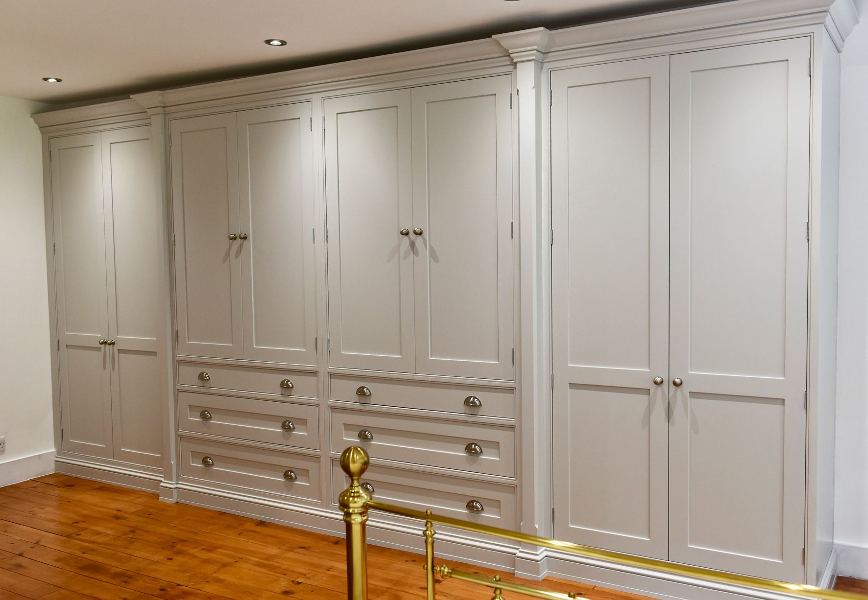 Bespoke Traditional Fitted Wardrobes – Claude Clemaron, Bespoke Fitted  Furniture Inside Traditional Wardrobes (Gallery 11 of 20)