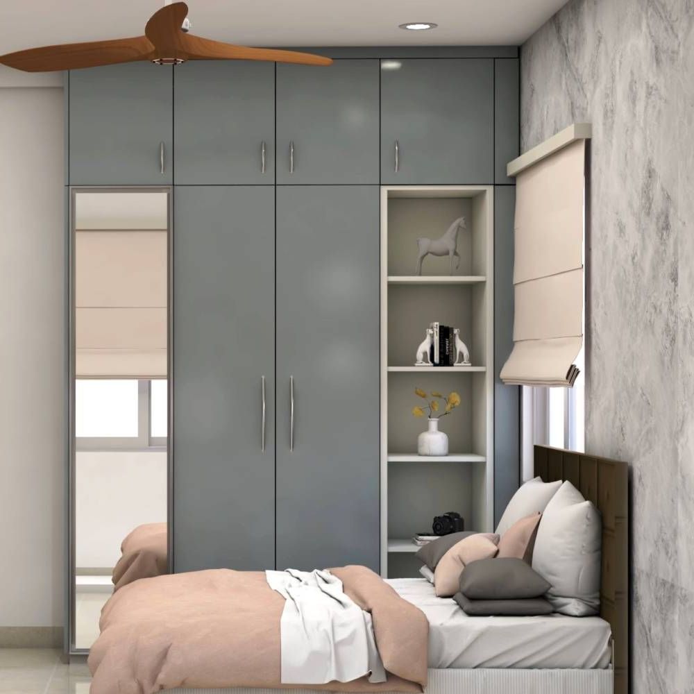 Best Wardrobe Design With Mirror That Are Suitable For Your Modern Home –  Livspace Intended For Cheap Wardrobes With Mirror (View 15 of 20)