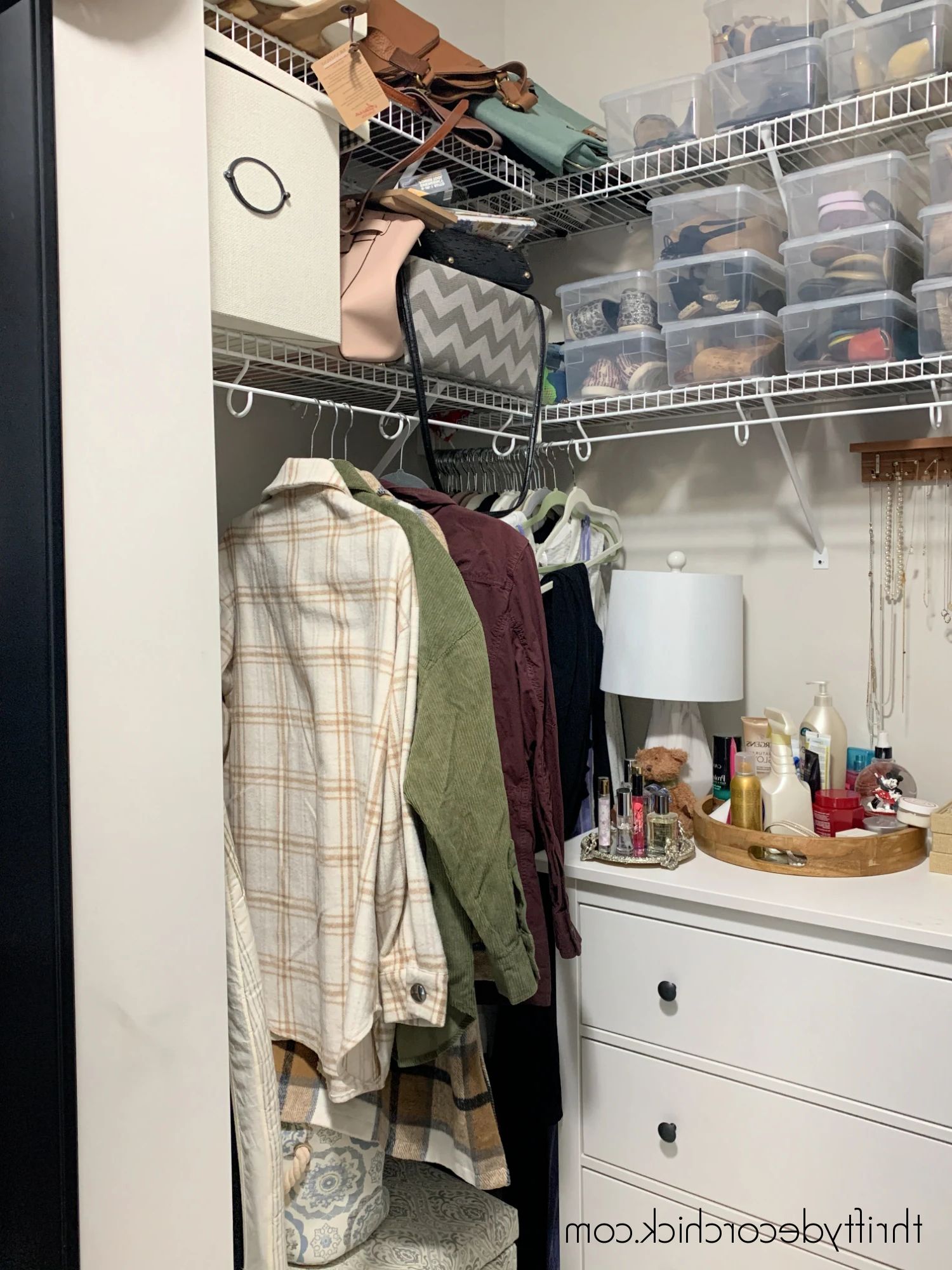 Built In Ikea Kallax Closet Storage {budget Friendly Hack} | Thrifty Decor  Chick | Thrifty Diy, Decor And Organizing Intended For Wardrobes Hangers Storages (View 18 of 20)