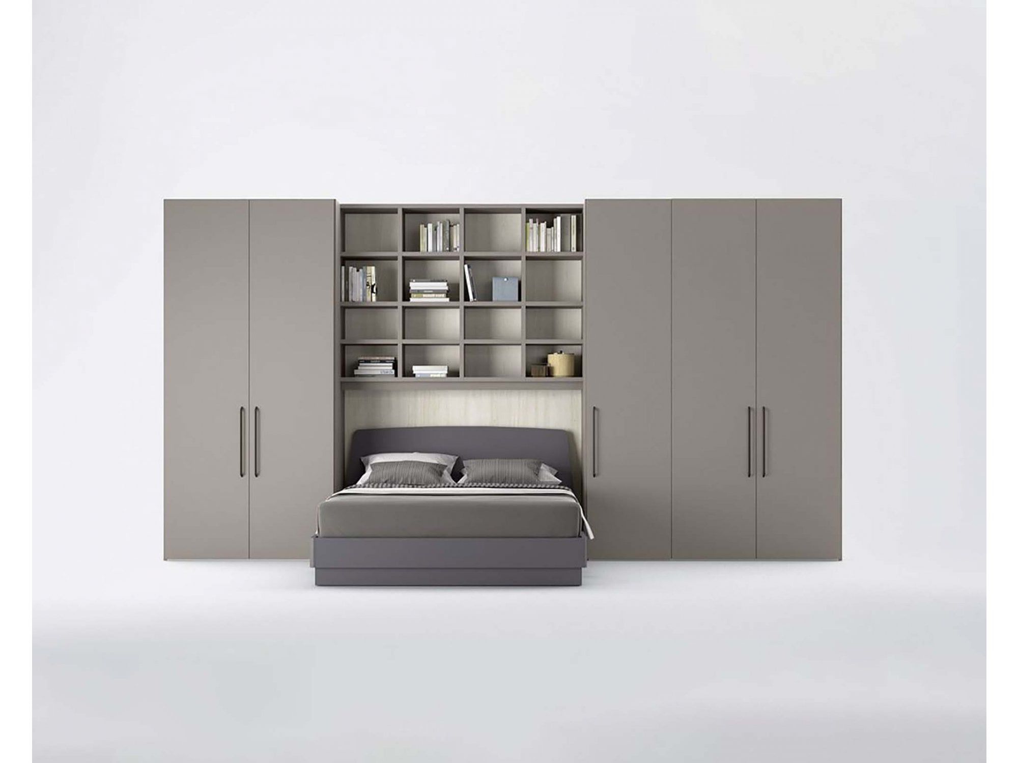Built In Wardrobe And Bed Combination | Cinquanta3 Wardrobes | Rb12 In Bed And Wardrobes Combination (View 18 of 20)