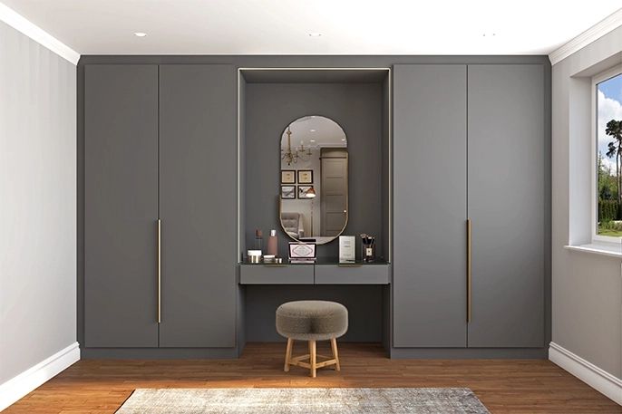 Built In Wardrobes With Dressing Table | Fitted Furniture With Wardrobes And Dressing Tables (Gallery 6 of 20)
