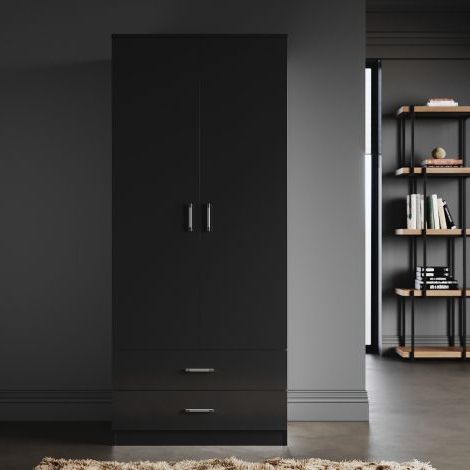 Buy Free Standing Wardrobes For Sale Online Uk | Affordable Wardrobes  Online Uk | Wardrobe With Mirror Intended For Single Black Wardrobes (View 11 of 20)