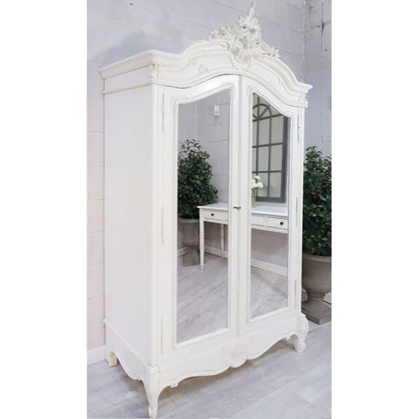 Buy French Furniture – Wardrobes At Nicky Cornell, Shabby Chic Furniture  Specialists With Regard To White French Style Wardrobes (View 15 of 20)