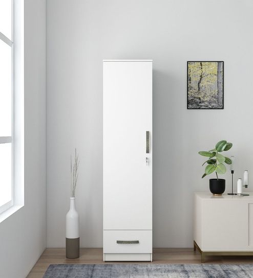 Buy Single Door Wardrobe Online At Best Price In India | Pepperfry Intended For Single White Wardrobes (Gallery 9 of 20)