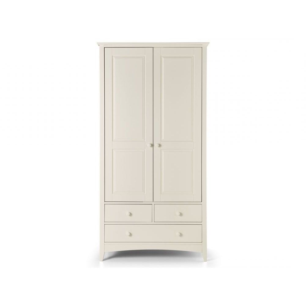 Cameo Combination Wardrobe – Stone White – Bedroom From Breeze Furniture Uk In Cameo Wardrobes (View 7 of 20)