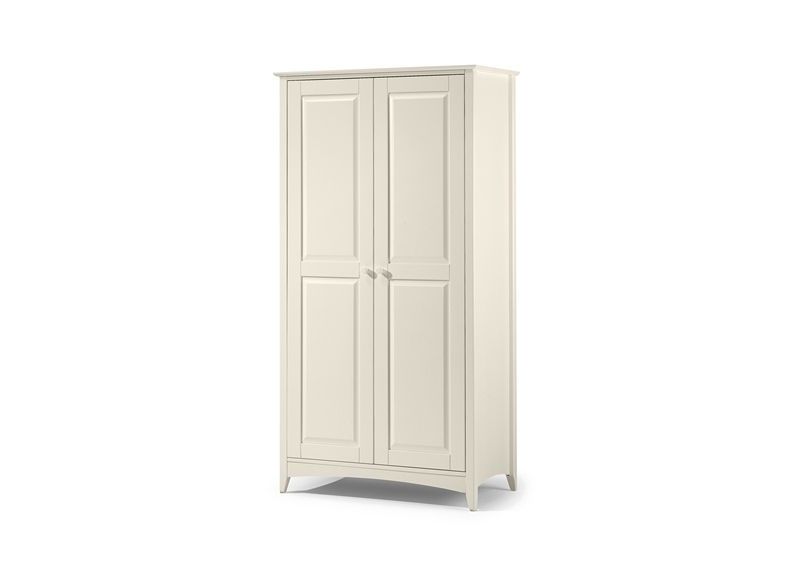 Cameo Stone White Two Door Wardrobe Inside Cameo Wardrobes (View 4 of 20)