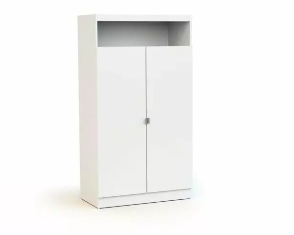 Carnaval White Wardrobe – At4 Inside Cheap White Wardrobes (Gallery 7 of 21)
