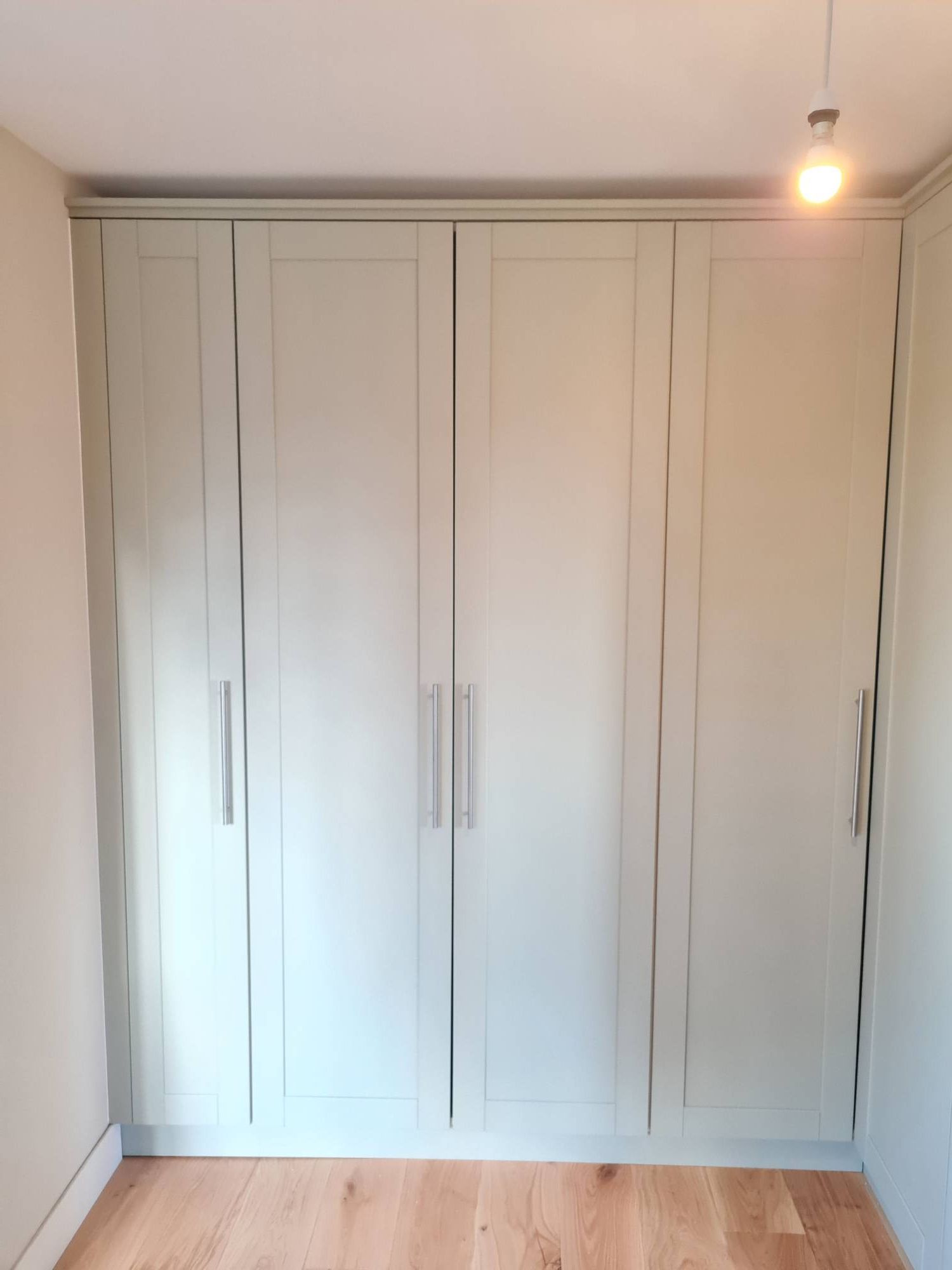 Carpentry & Kitchens In Maidstone Kent /wardrobes/decking Pertaining To Farrow And Ball Painted Wardrobes (Gallery 15 of 20)