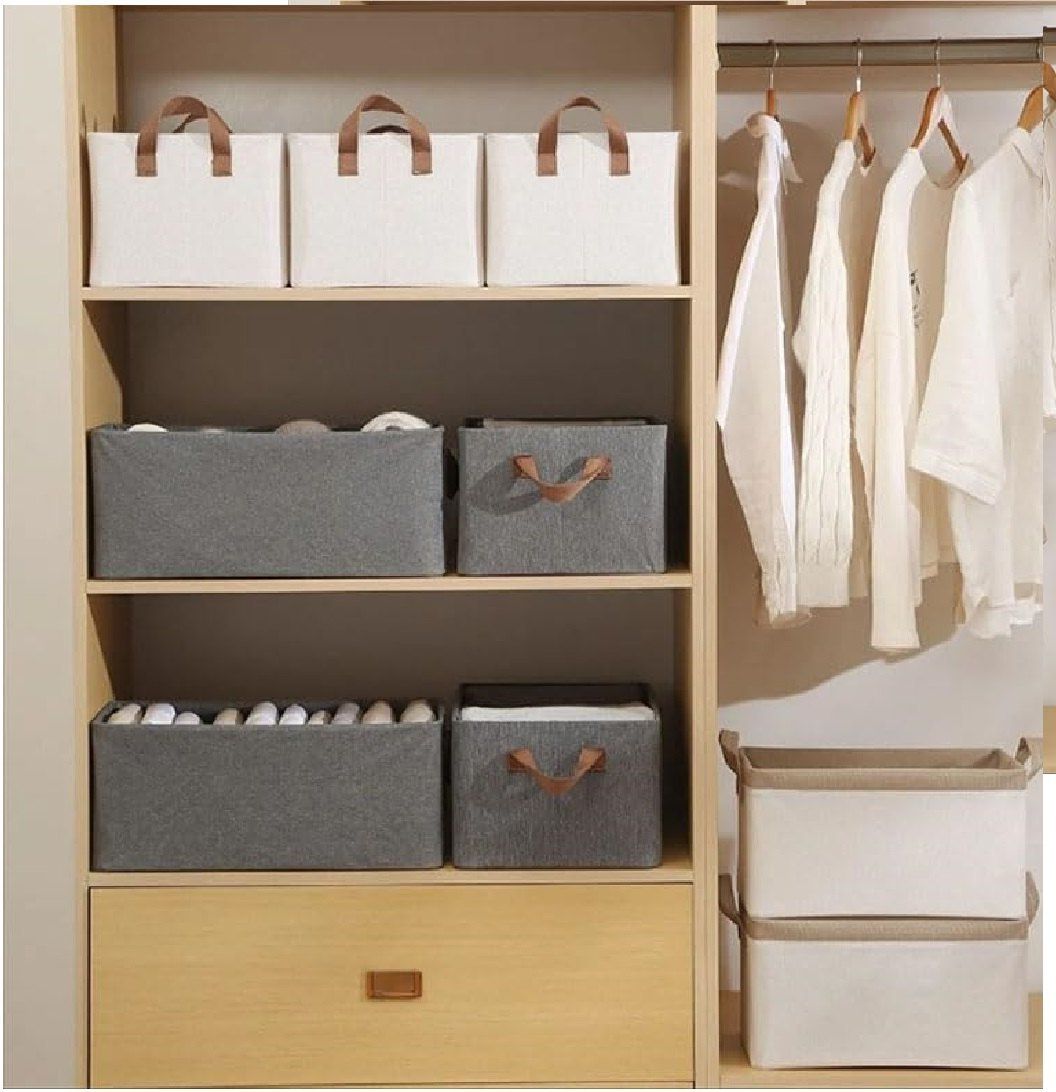 Cationic Steel Frame Folding Storage Household Compartment Wardrobe Storages With Wardrobes Hangers Storages (View 9 of 20)