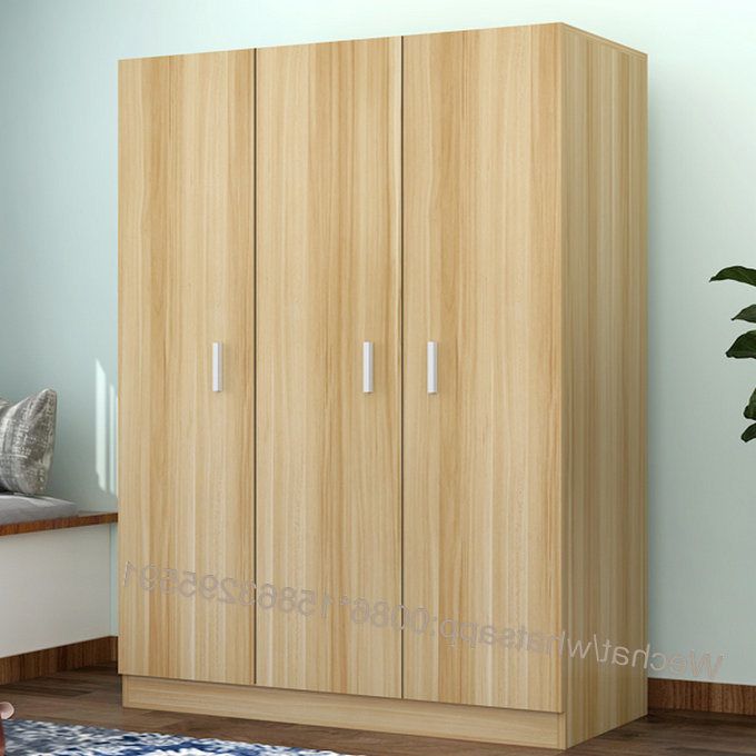 Cheap Price Wood Wardrobe With Two Three Four Doors For Home Living  Furniture – China Bedroom Room Furniture, Almirah Living Room Furniture |  Made In China Intended For Cheap Wood Wardrobes (Gallery 3 of 20)