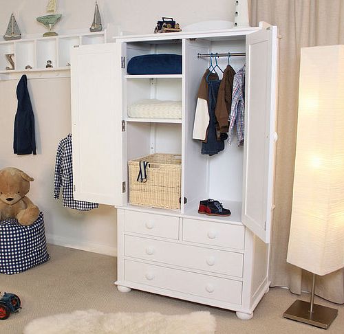 Children's Wardrobes – Junior Rooms Pertaining To Childrens Double Rail Wardrobes (Gallery 8 of 20)