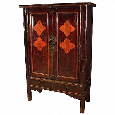 Chinese Wardrobe In Exotic Wood | Intondo Inside Chinese Wardrobes (Gallery 9 of 20)