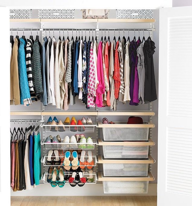 Closet Organizing Ideas Of 2023 | Reviewswirecutter Throughout Clothes Organizer Wardrobes (Gallery 8 of 20)
