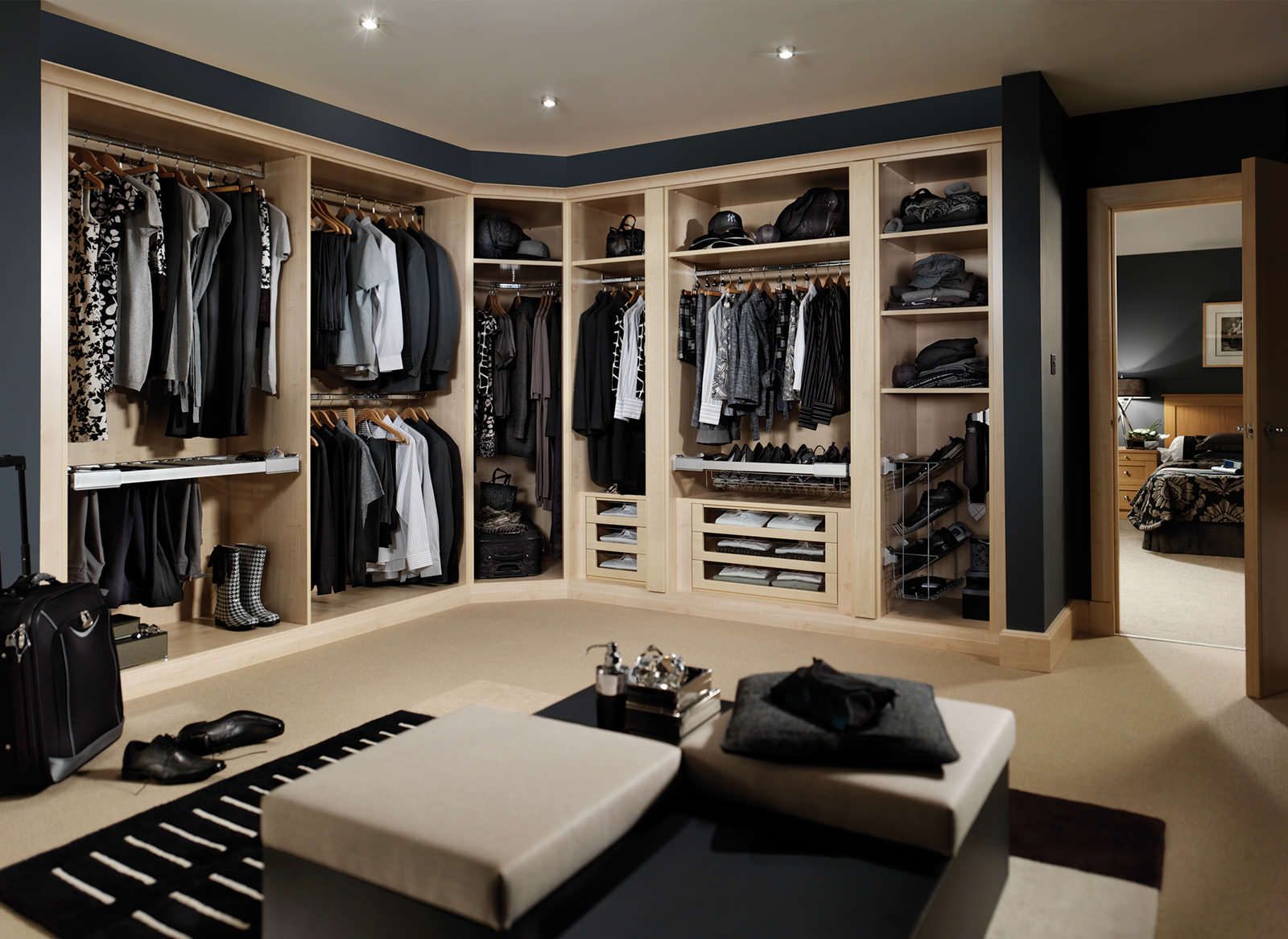 Contemporary Fitted Wardrobes From Strachan Pertaining To Romano Mirrored Wardrobes (View 10 of 20)