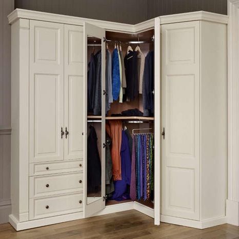 Corner Wardrobe | Corner Wardrobe, Corner Wardrobe Closet, Closet Bedroom Regarding White Corner Wardrobes Units (View 13 of 20)