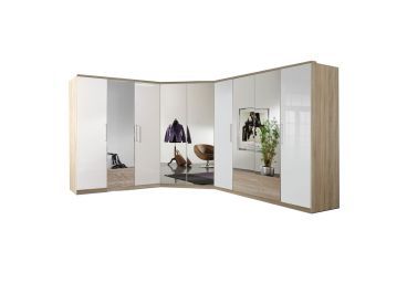 Corner Wardrobes On Sale | Wardrobe Direct™ Regarding Corner Mirrored Wardrobes (Gallery 6 of 20)