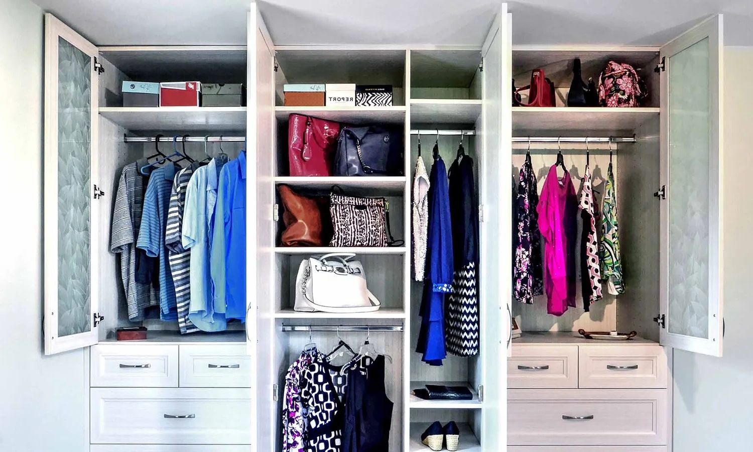 Custom Wardrobe Closets – Design And Ideas | The Closet Works Intended For Drawers And Shelves For Wardrobes (View 12 of 20)