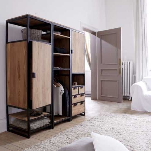 Decor 101 : Industrial Home Decor – Homelane Blog In Industrial Style Wardrobes (View 12 of 20)