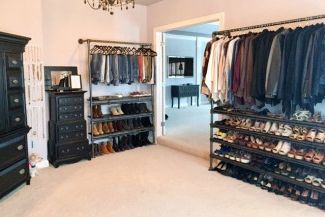 Diy Clothing Racks For Retail And Your Home | Simplified Building Pertaining To Built In Garment Rack Wardrobes (Gallery 15 of 20)