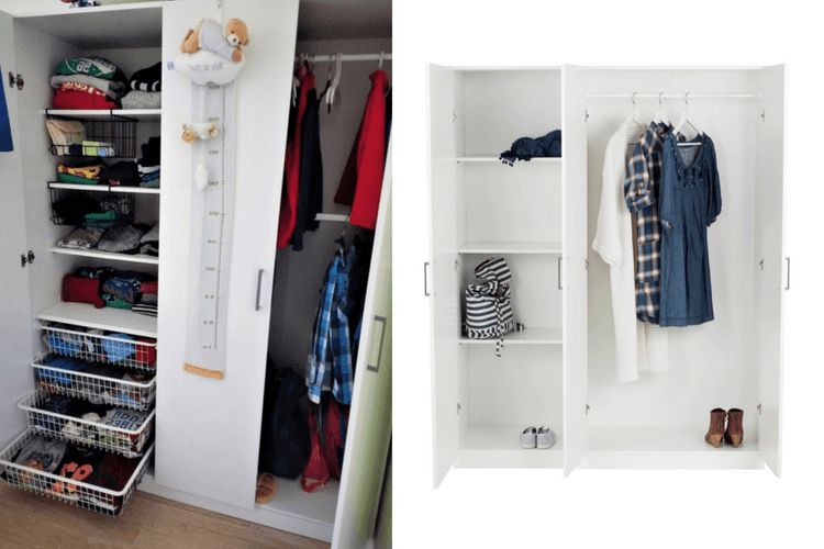 Dombås Wardrobe: How To Add More Shelves And Drawers – Ikea Hackers With Wardrobes Drawers And Shelves Ikea (View 18 of 20)
