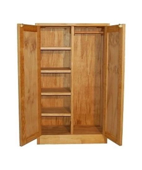 Double Wardrobe With Shelves With Double Wardrobes With Drawers And Shelves (View 13 of 20)