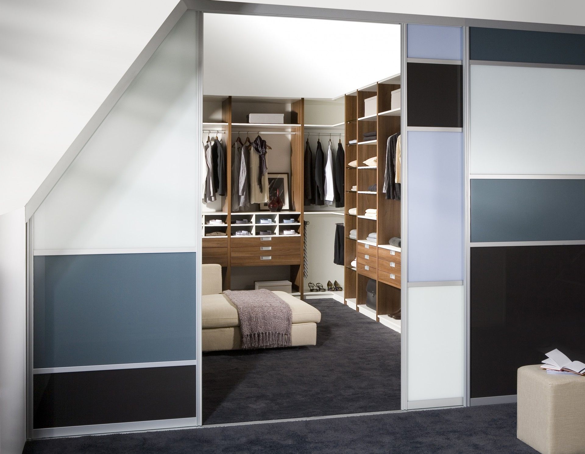 Fitted Angled Wardrobes | Deane Interiors | Hampshire Showroom Within Hampshire Wardrobes (View 18 of 20)