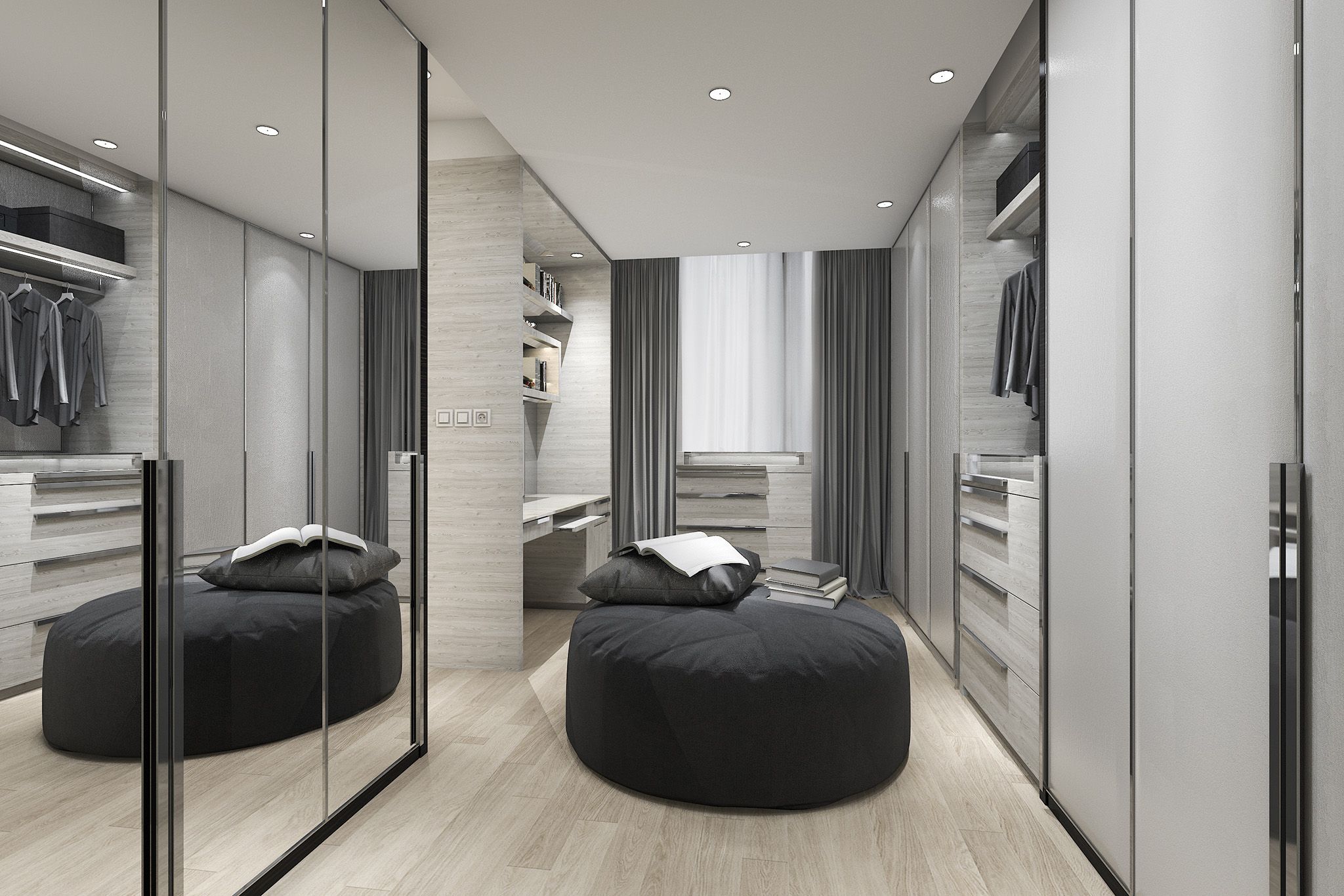 Fitted Wardrobes Ideas | Elegant Mirrored Wardrobe Designs Intended For Mirrored Wardrobes (View 15 of 20)