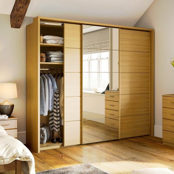 Fitted Wardrobes Ideas | Elegant Mirrored Wardrobe Designs Throughout Wardrobes With Mirror (View 18 of 20)