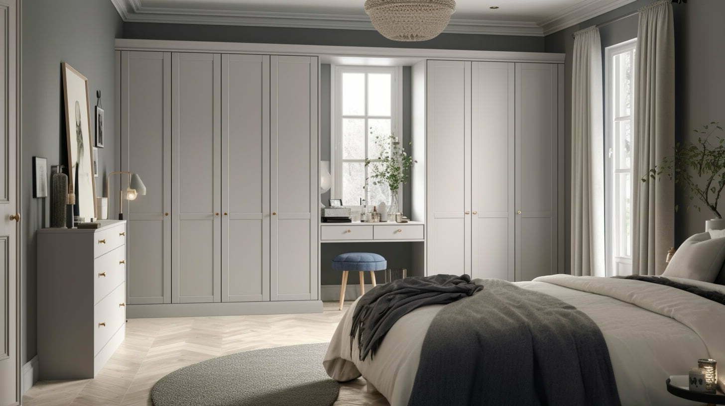 Fitted Wardrobes With Built In Dressing Table, Bespoke Dressing Tables In  Your Bedroom Within Wardrobes And Dressing Tables (Gallery 7 of 20)