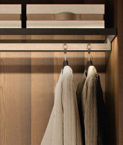 Fittings Tech – Clothing Hanging Rod | Architonic | Luxury Closets Design,  Closet Designs, Modern Closet Within Wardrobes With Hanging Rod (View 13 of 20)