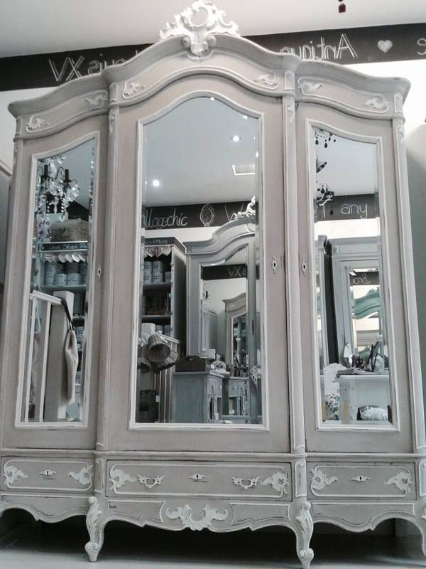 Furniture | Village Chic With French Shabby Chic Wardrobes (Gallery 16 of 20)