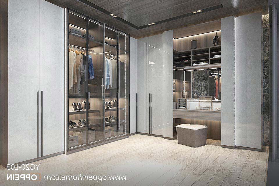 Glossy Custom Wardrobe/closet For Sale, China Closet Company | Oppein Intended For Glossy Wardrobes (Gallery 3 of 20)