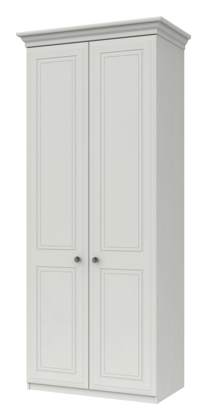 Halley 2 Door Wardrobe – 1 Rail – 1 Shelf – Fairway Furniture In Tall Double Rail Wardrobes (Gallery 15 of 20)