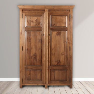 Handcrafted Solid Oak Wood Wardrobes With Free Uk Delivery With Cheap Solid Wood Wardrobes (Gallery 20 of 20)