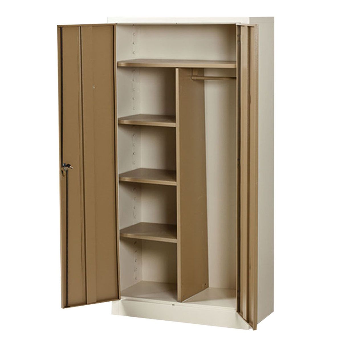 Heavy Duty Steel Gents Wardrobe. Shop Online And Save. Within Heavy Duty Wardrobes (Gallery 1 of 20)