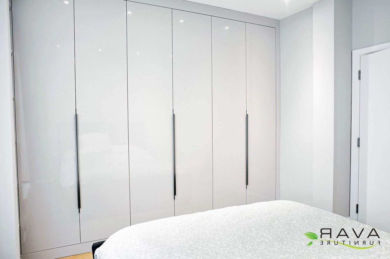 High Gloss Wardrobe From Avar Furniture | Fitted Bedroom Furniture, Wardrobe  Room, White Gloss Bedroom With White High Gloss Wardrobes (Gallery 20 of 20)