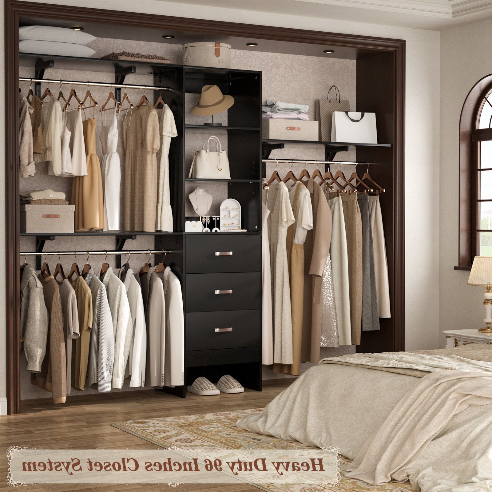 Featured Photo of 20 The Best 96 Inches Wardrobes