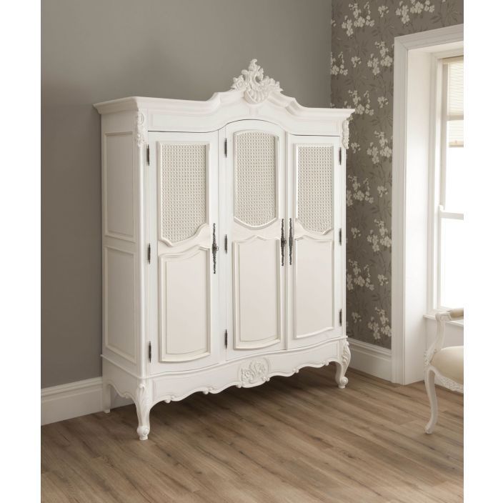 How A Vintage Wardrobe Can Transform Your Entire Personality! –  Darbylanefurniture | French Style Furniture, French Furniture Bedroom,  French Furniture Pertaining To White Vintage Wardrobes (View 5 of 20)