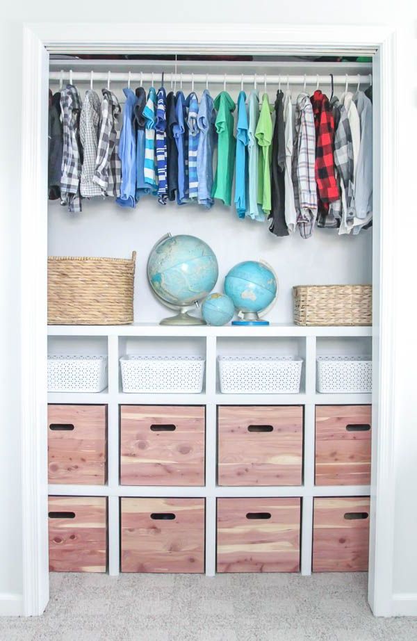 How To Make Wood Storage Cubes In Any Size | Simple Closet, Diy Cube  Storage, Diy Closet Storage Regarding Wardrobes With Cube Compartments (Gallery 14 of 20)