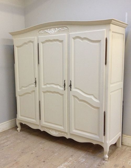 If3375 French Provencal Style Armoire Intended For 3 Door French Wardrobes (Gallery 20 of 20)