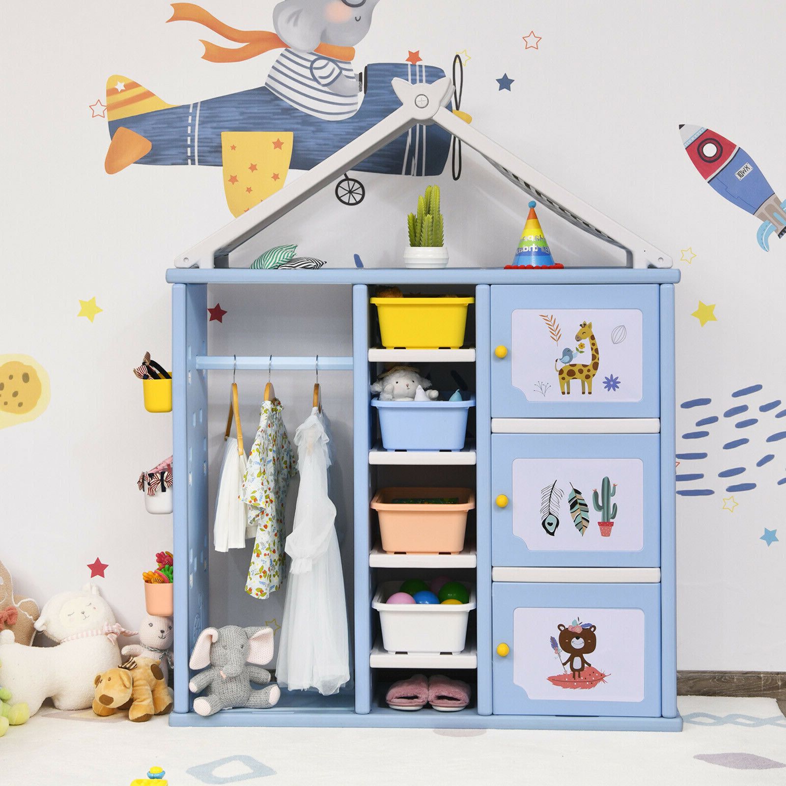 Kids Wardrobe – Ideas On Foter Inside Childrens Wardrobes With Drawers And Shelves (Gallery 11 of 20)