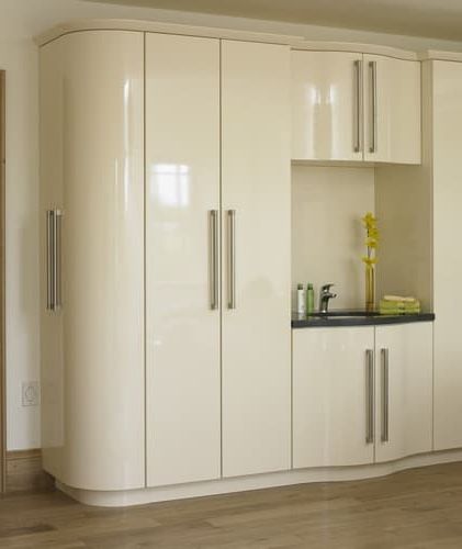 Kitchen Bedroom & Bathroom Replacement Doors Ltd Regarding Cream Gloss Wardrobes Doors (View 14 of 20)